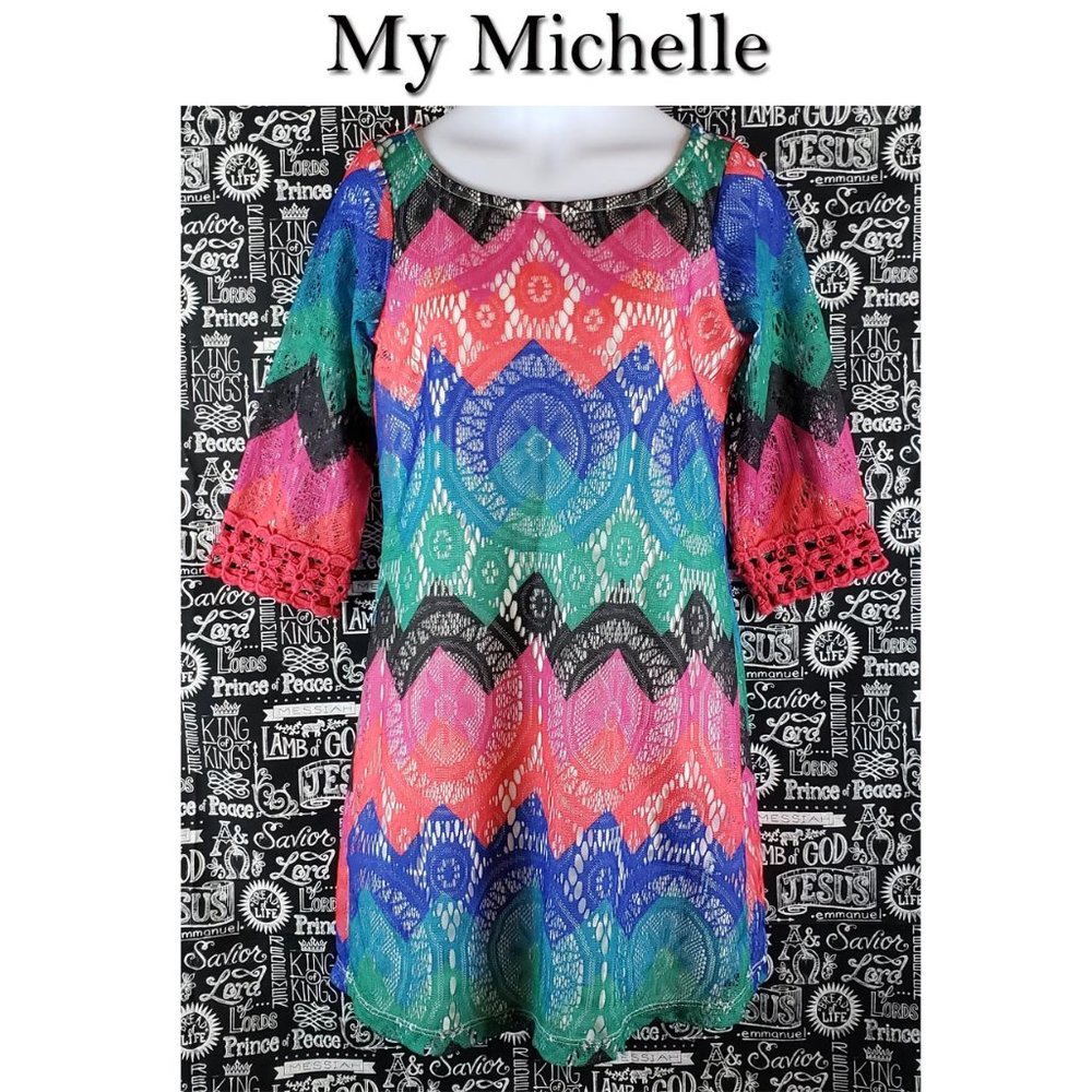 My Michelle Lace Dress Size Large